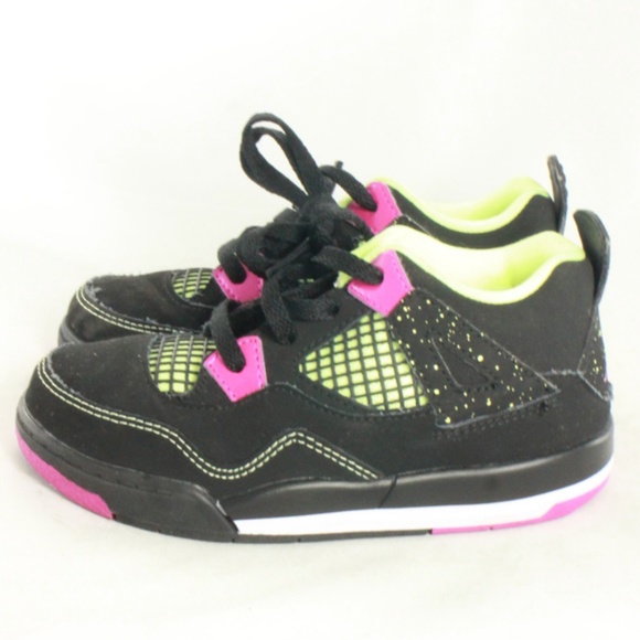 Jordan Other - Air Jordan Retro 4 30th GG Blk Fuschia Lime Shoes